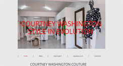 Desktop Screenshot of courtneywashingtonstore.com
